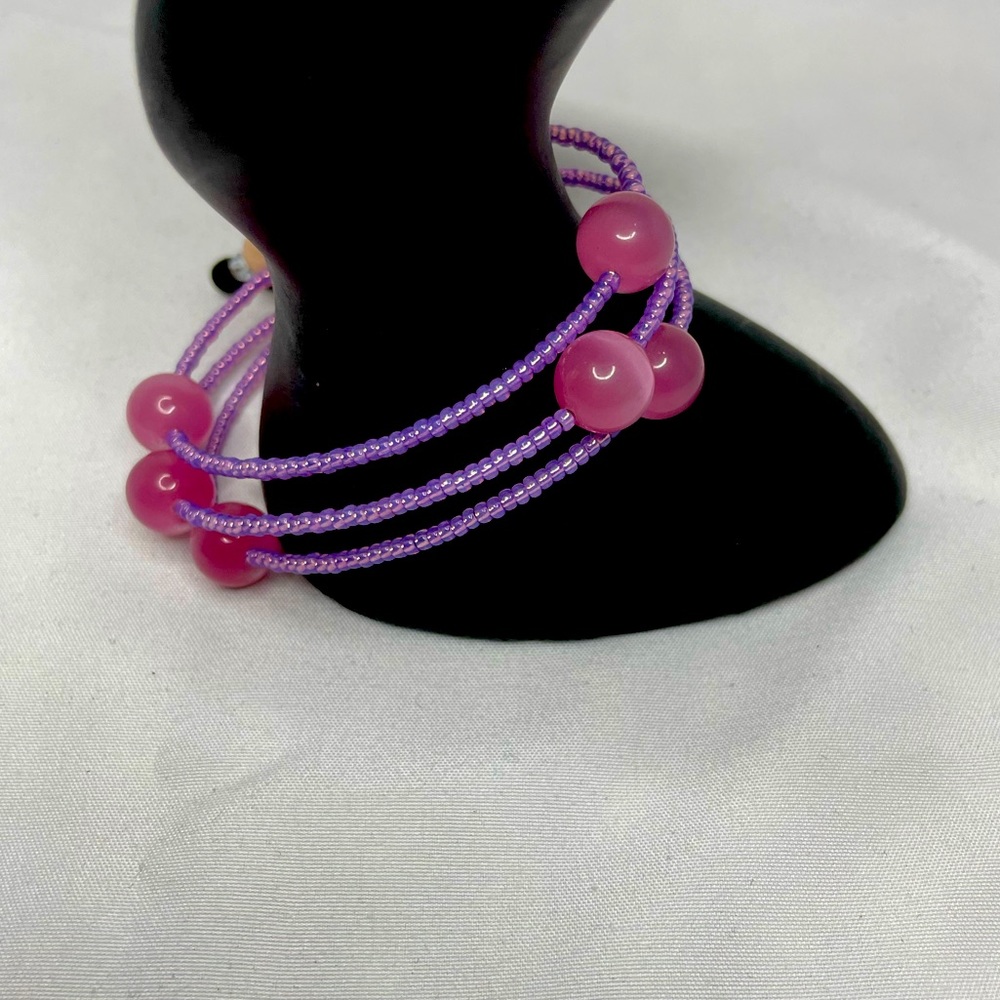 Memory wire bracelet